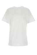 Max Mara White Cotton Mango T Shirt