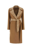 MAX MARA CAMEL CAMEL ABITO COAT