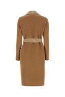 MAX MARA CAMEL CAMEL ABITO COAT