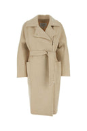 Max Mara Sand Wool Agosto Coat