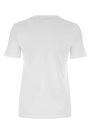 S Maxmara white cotton madera t-shirt