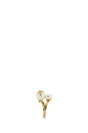 Valentino Garavani Gold Metal V Logo Signature Ring