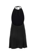 Miu Miu Black Satin Dress