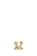 Valentino Garavani Gold Metal V Logo Firma Anello