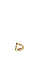 Valentino Garavani Gold Metal V Logo Firma Anello