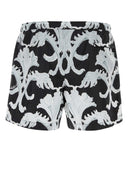 Pantaloncini da nuoto in nylon stampati di Valentino Garavani