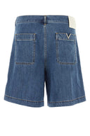 Valentino Garavani Denim Bermuda Shorts