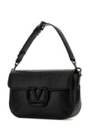 Valentino Garavani Black Leather Locã² Handbag