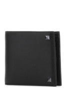 Valentino Garavani Black Leather Wallet