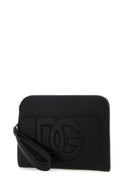 Dolce & Gabbana Black Leather Pouch