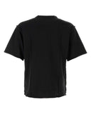 Camiseta de algodón negro de Dolce & Gabbana