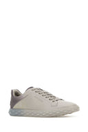 Jimmy Choo Grey Leder Diamond Light/M Turnschuhe