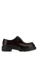 Prada Grape Leato Diapason花边鞋