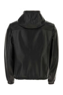 Prada Black Nappa Leather Reversible Jacket