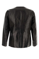 Namacheko Black Leather Jacket