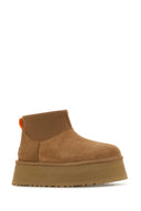 Ugg Camel Suede Mini Dipper Ankle Boots