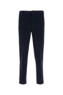 Boss Navy Blue Stretch Cotton Blend Pant
