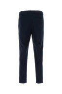 Boss Navy Blue Stretch Cotton Blend Pant