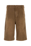 Entire Studios Brown Denim Bermuda Shorts