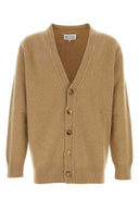 Maison Margiela Cappuccino Wool Cardigan
