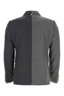 Thom Browne Two Tone Twill Blazer
