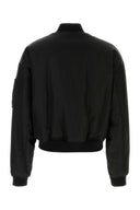 Nylon negro dsquared 80 S Chaqueta de bombardero