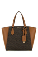 Michael von Michael Kors gedruckte Leinwand Taryn Handtasche