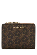 Michael von Michael Kors gedrucktes Leinwand Empire Brieftasche