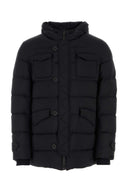 Herno Black Nylon Down Jacke