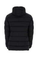 Herno Black Nylon Down Jacke