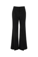 Givenchy Black Wool Blend Flared Leg Pant