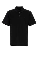 Givenchy Black Piquet Polo Shirt