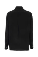 Versace Black Crepe Shirt
