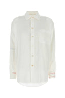 Marni White Leinenhemd