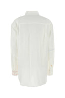 Marni White Leinenhemd