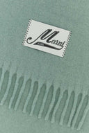 Marni Sage Green Alpaka -Mischschal