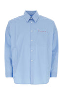 Marni Light Blue Poplin Shirt