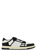Amiri Two Tone Leather Skel Sneakers