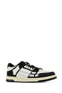 Amiri Two Tone Leather Skel Sneakers