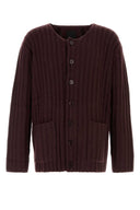 Givenchy Burgundy Cashmere 가디건