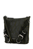 Bolsa de cuero de dos tonos de dos tonos Crossbody