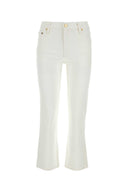 Jeans in denim Tory Burch White Eletch