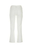 Jeans in denim Tory Burch White Eletch