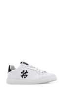 Tory Burch White Nappa Leather Howell Court Sneakers
