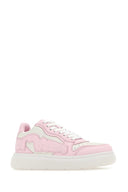 Alexander Wang Two Tone Leather Puff Sneakers