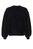 T By Alexander Wang Black Cotton Sweatshirt