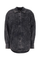 T von Alexander Wang Black Cotton Oversize Shirt