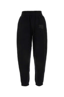T autorstwa Alexander Wang Black Cotton Joggers