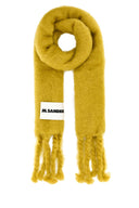 Jil Sander Mustard Mohair Mischschal