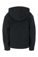Jil Sander Melange Dark Grey Wool Blend Sweatshirt